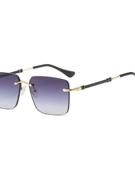 Trimmed Square Sunglasses Cover  Trend European And American Star Glasses