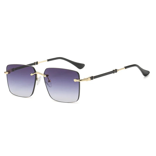Trimmed Square Sunglasses Cover Trend European And American Star Glasses