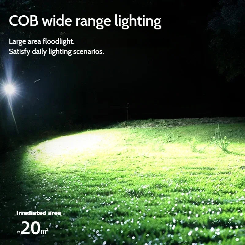 T7 LED Flashlight Rechargeable Mini Portable Torch Waterproof Outdoor Strong Light Lamp