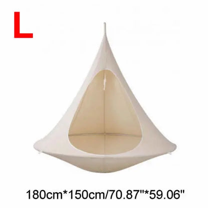 180cm Outdoor Camping Waterproof Leisure Hanging Sofa Tent for Many People Butterfly Swing Hammock Hanging Chair Patio Furniture