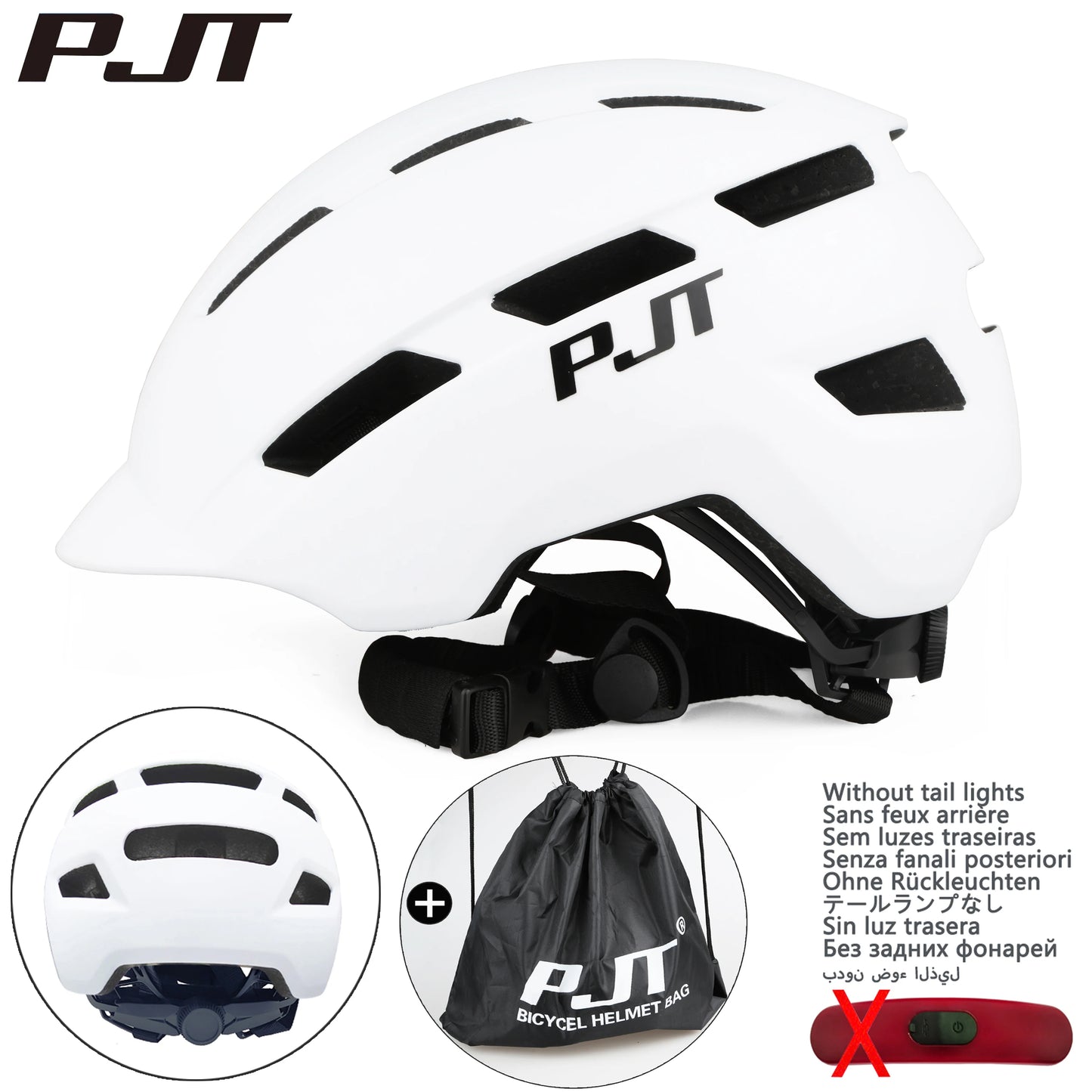 USB Rechargeable LED Cycling Helmet For Road Mountain Bike