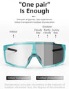 Bicycle Glasses Polarized Photochromic Lens Bike Eyewear Sunglasses UV Sun Protection Sports MTB Road Cycling Goggles