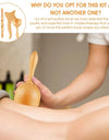 4 In 1 Wooden Therapy Massage Tools Anti Cellulite Massager Muscle Pain Relief Wooden Kit for Body Shaping & Sculpting