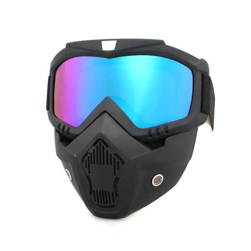 Harley Mask Goggles Motocross Helmet Windshield Outdoor Riding Glasses Spectacles UV400  Sunglasses Cycling  Wind Shields