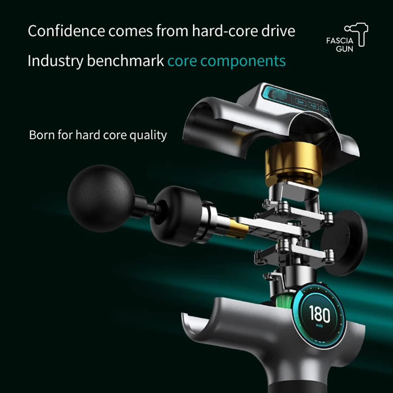 99 Level Massage  Fascia Deep Muscle Relax Body Neck Massager Electric Fitness Equipment Noise Reduction Male Female