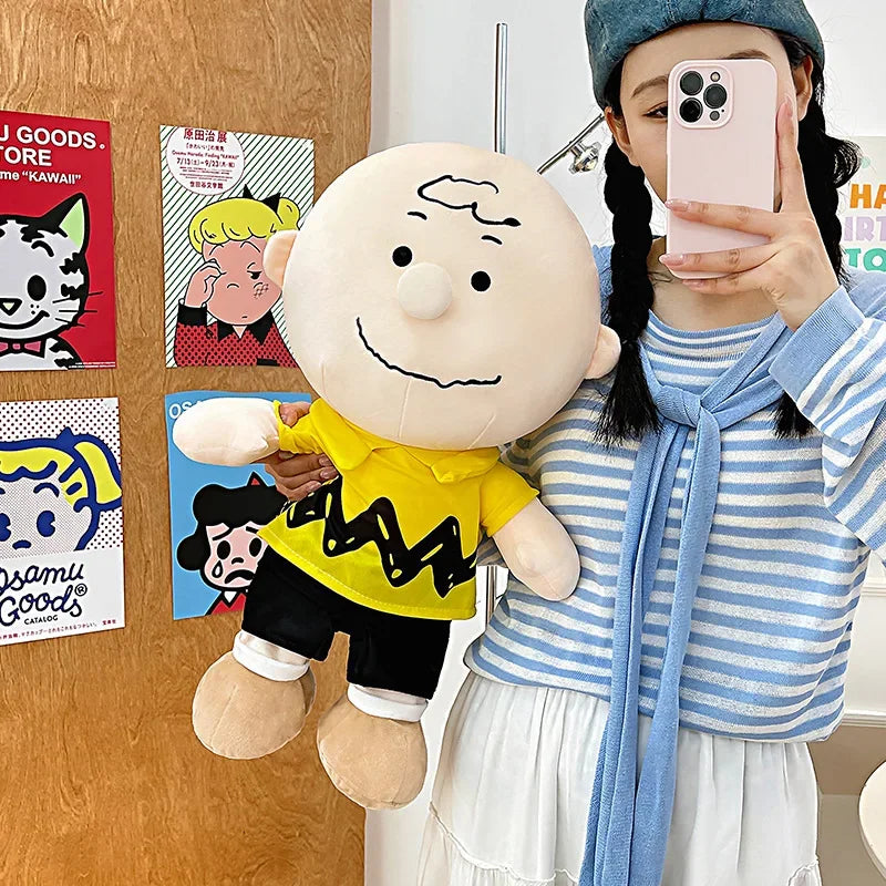 Cute Cartoon Character Plush Pillow Stuffed Doll Toy