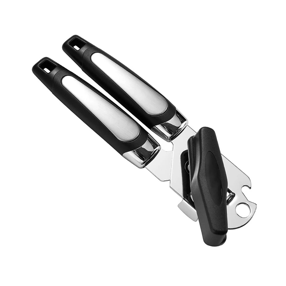 Multifunction Stainless Steel Manual Cans Opener Professional Ergonomic Opener For Cans Side Cut Can Opener Kitchen Tools