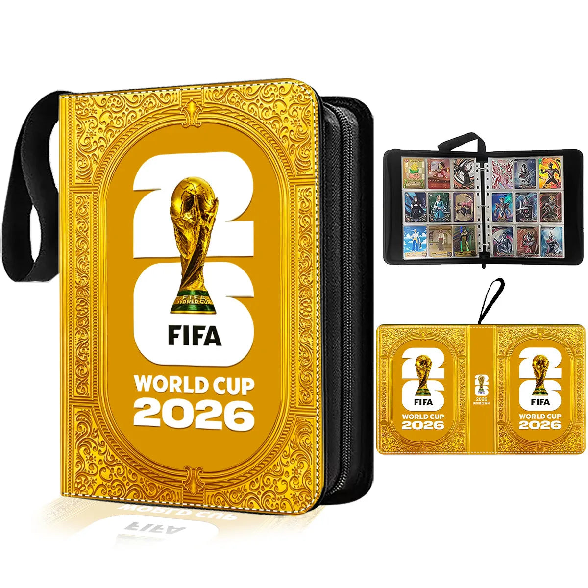 2026 Soccer Trading Card Album Football Card Collection Binder