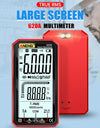 6000 Counts Digital Smart Multimeter Transistor Testers True RMS Auto Electrical Capacitance Meter Temp Resistance