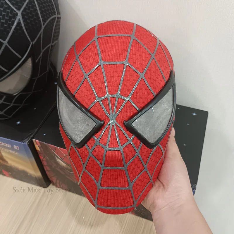 Superhero 3D Cosplay Mask with Faceshell & Detachable Lenses