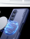 Magnetic MagSafe for Z Fold 6 Case with Hinge Protection Built-in Front Screen Protector Full Body Rugged Shockproof Phone Case