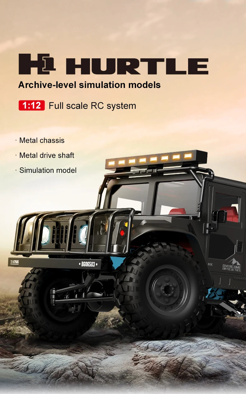 1 to 12 Scale 4WD Remote Control Off Road Climbing SUV