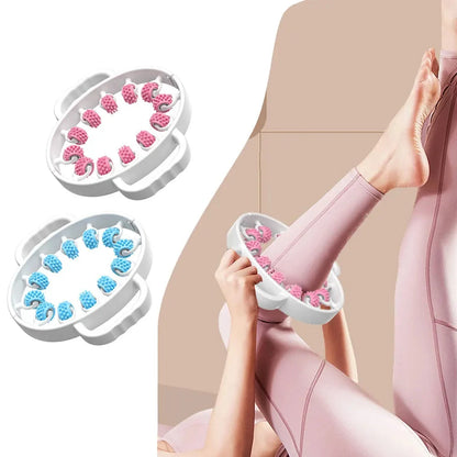 Round Massager Roller for Waist Abdominal Muscles Ring Leg Clip Stovepipe To Clear The Meridian Portable Cellulite Massage Tools