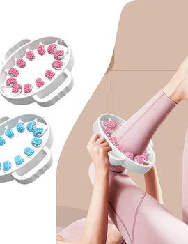 Round Massager Roller for Waist Abdominal Muscles Ring Leg Clip Stovepipe To Clear The Meridian Portable Cellulite Massage Tools