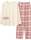 Women’s 2-Piece Pajama Set – Long Sleeve Top & Pants, Loose & Comfortable Winter Loungewear