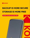 KODAK P150 Portable Hard Drive 500GB External HDD 5Gbps High Speed 130MB/s 2.5inch USB3.0 Gaming HDD for PS5/PS4/Switch/Laptop