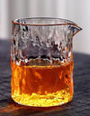 Transparent Uneven Hammer Pattern Glass Fair Cup Tea Mugs Chahai Tea Justice Cup Kung Fu Tea Pitcher Tea Set Accessories Teaware