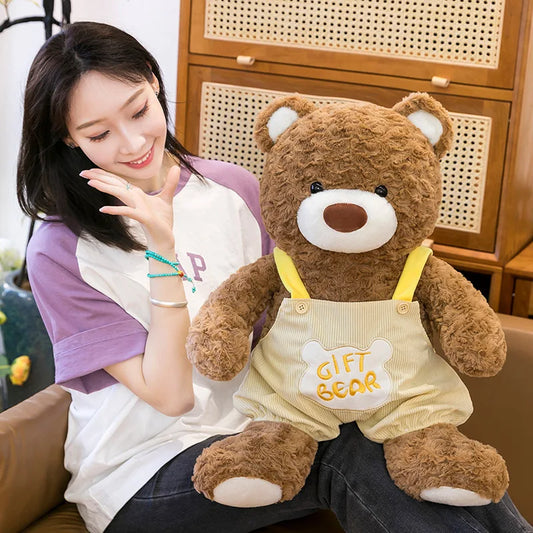 Kawaii Sitting Teddy Bear Plush Toy Soft Stuffed Doll