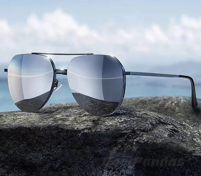 Polarized Aviation Sunglasses for Men and Women Mirror Lens Vintage Style