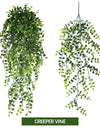 80CM Artificial Persian Fern Plants Vine Hanging Baskets Fake Plant Garland Rattan for Wall Garden Home Wedding Party Decor