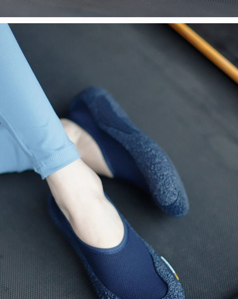 Silent Indoor Gym Yoga Jump Rope Dance Anti slip Shock Absorbent Soft Bottom Lightweight Breathable Sports Shoes