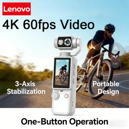 4K HD WiFi Wearable Sports Camera with Touch Screen Night Vision and EIS Stabilization