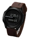 LED Electronic Watch 50m Waterproof Luminous Adjustable Silicone Band Men Women Sports Wristwatch Smartwatch