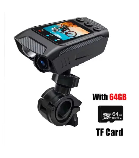 4K 60FPS Action Camera with 6 Axis EIS 2 Inch IPS Screen and 5 Hour Recording