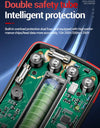 Professional Digital Oscilloscope Multimeter True RMS 48MS/s Sampling Rate 10MHZ Analog Bandwidth Data Storage