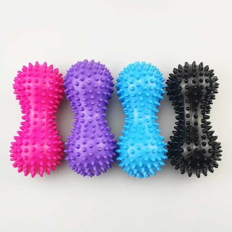 1Pc Peanut Massage Ball SHedgehog Sensory Training Grip Ball Muscle Pain Stress Sensory Ball Foot Muscle Massager Relaxation