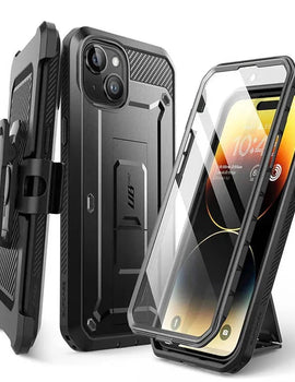 For iPhone 15 Plus Case 6.7 inch (2023) UB Pro Full-Body Rugged Heavy Duty Rugged Case with Built-in Screen Protector