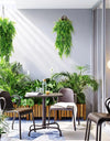 80CM Artificial Persian Fern Plants Vine Hanging Baskets Fake Plant Garland Rattan for Wall Garden Home Wedding Party Decor