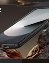 for Z Flip 6 Case with Kickstand Belt-Clip Hinge Protection Cover Screen Protector Military Grade Shockproof Phone Case