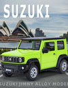 1:24 SUZUKI Jimny Alloy Car Model Diecasts Metal Off-Road Vehicles Car Model Simulation Sound and Light Collection Toy Gift