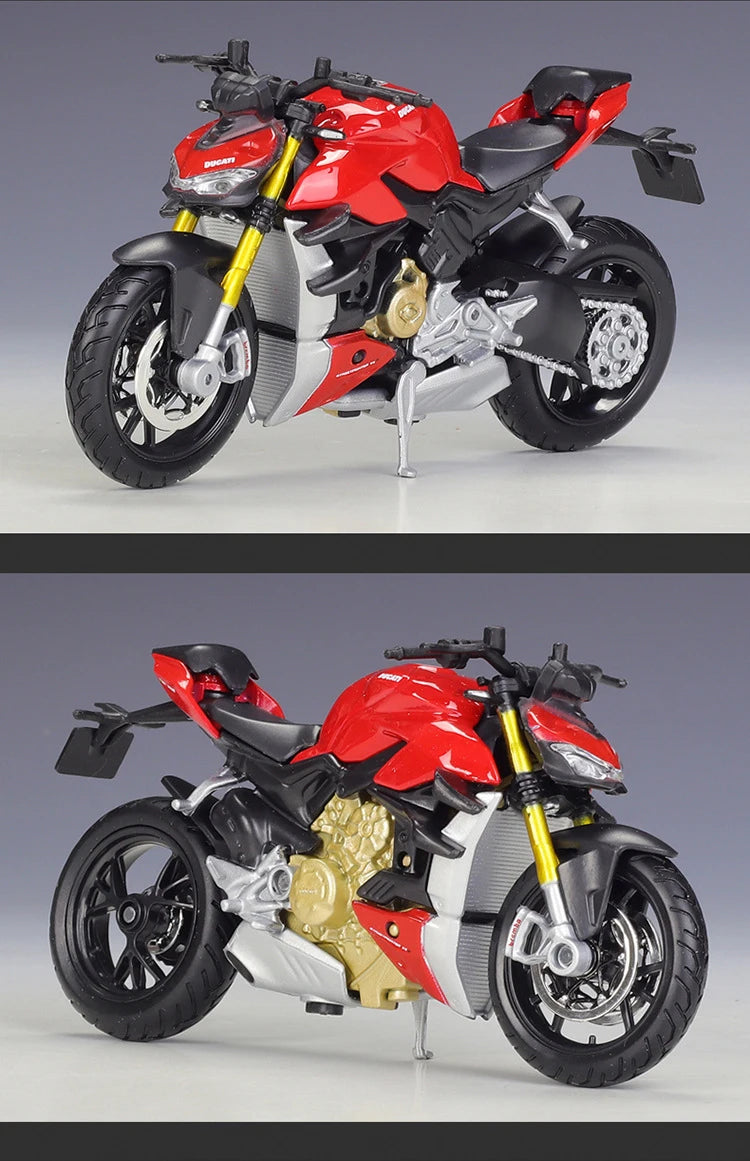 1 18 Scale Ducati Super Naked V4S Diecast Motorcycle Model
