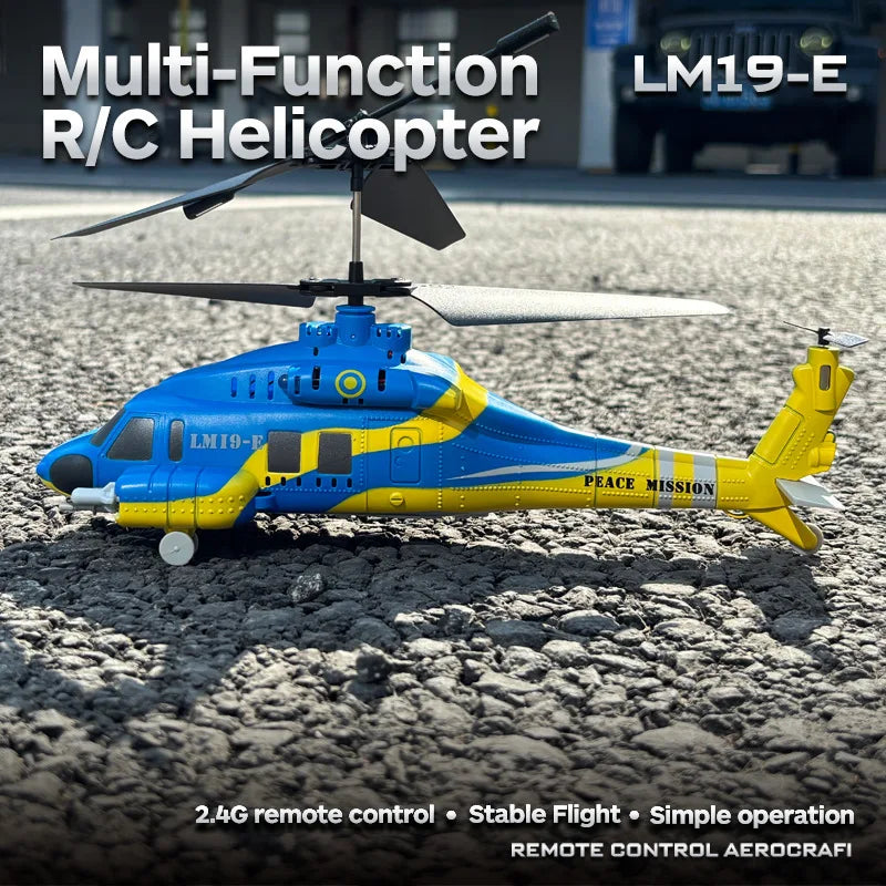 Remote Control Black Hawk Helicopter With Altitude Hold And Shooting Function