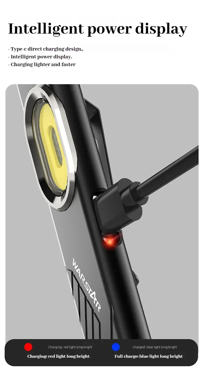 T7 LED Flashlight Rechargeable Mini Portable Torch Waterproof Outdoor Strong Light Lamp