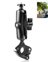 Motorcycle O-Clip Quick Release Clamp / Crab Clamp Handlebar Fixed Mount Holder for GoPro and Other Action Cameras
