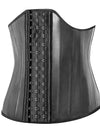25 Steel Bones Latex Waist Trainer Corset Shapewear Slimming Belly Women Body Shaper Modeling Strap Reductive Girdle
