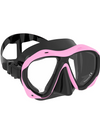 Adult silicone diving glasses professional snorkeling HD swimming tempered glass large frame mask