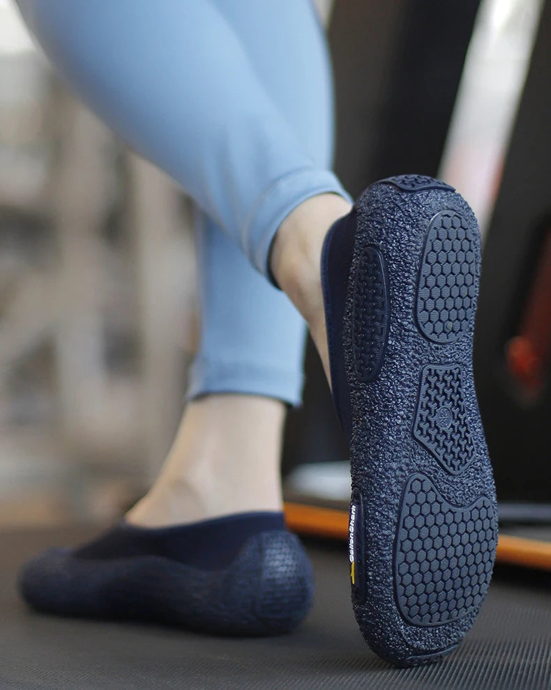 Silent Indoor Gym Yoga Jump Rope Dance Anti slip Shock Absorbent Soft Bottom Lightweight Breathable Sports Shoes