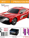 2.4G RC CAR With LED Light 4WD Remote Control Drift Cars Professional Racing Toys