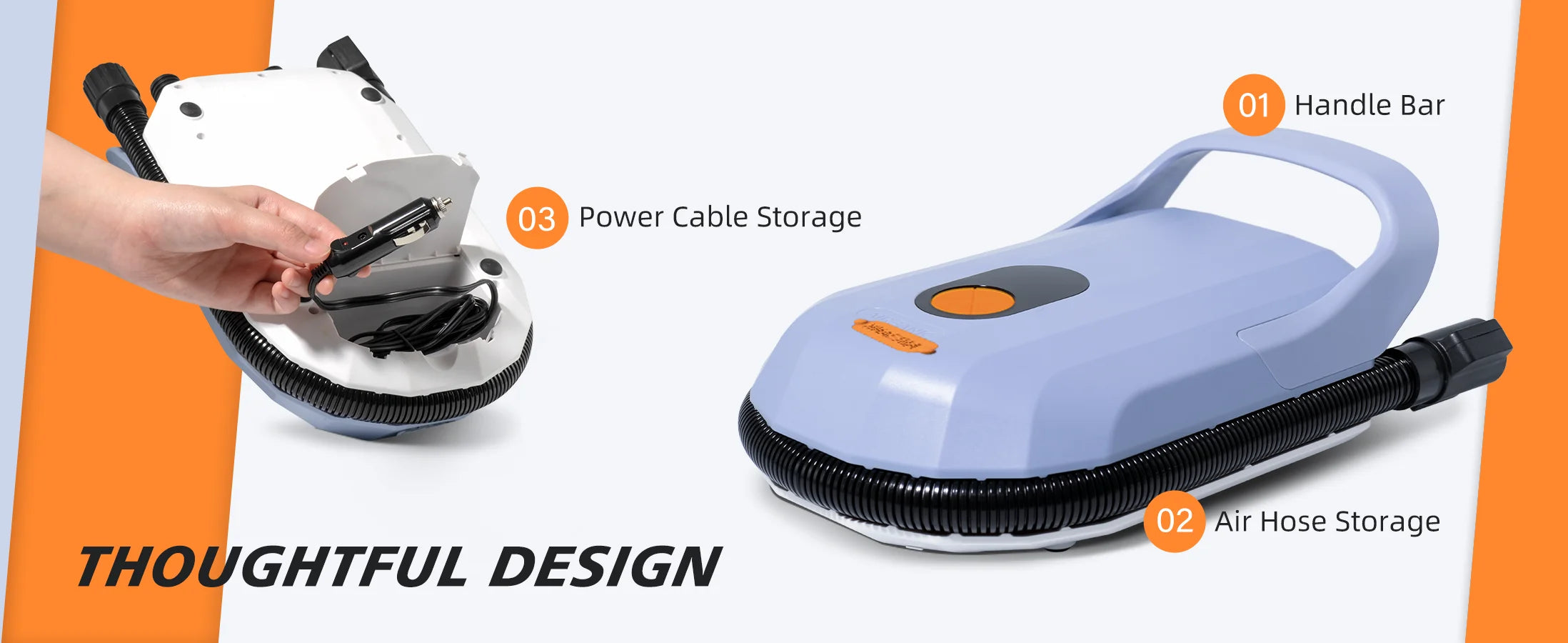 Electric 5200mAh 20PSI Inflatable SUP Pump 12V High Speed Dual Stage For Outdoor Paddle Board Airbed SUP Paddleboard Kayak Boat