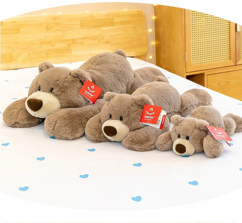 Party Bear Plush Sleeping Pillow Husky Doll Dinosaur Soft Doll Birthday Gift Girl