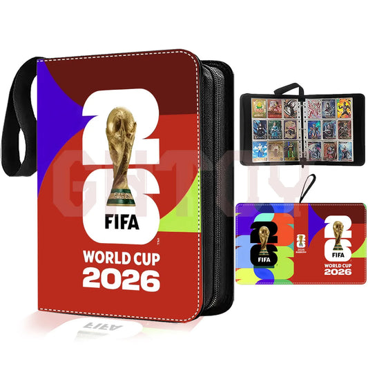 2026 Soccer Trading Card Album Football Card Collection Binder