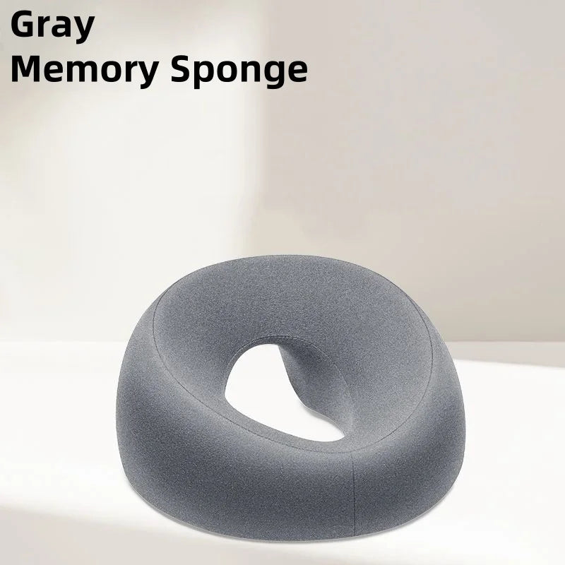 Face Down Sleeping Pillows Ergonomics Memory Foam Head Pillow Portable Travel Pillow Office Prone Cushion Breathable