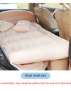 Car Inflatable Bed Mattress Interior Travel Flocking SUV Bed Mattress Car Interior Air Cushion Travel Bed