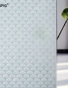 Window Film Privacy, Stained Glass Film, Frosted Opaque Glass Clings, Sun Blocking Vinyl Window Stickers for Door Home Office