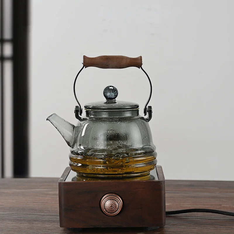 1000ml Stovetop Safe Borosilicate Glass Teapot with Infuser