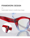 Reading glasses frames glasses woman anti blue light glasses women optical lenses
